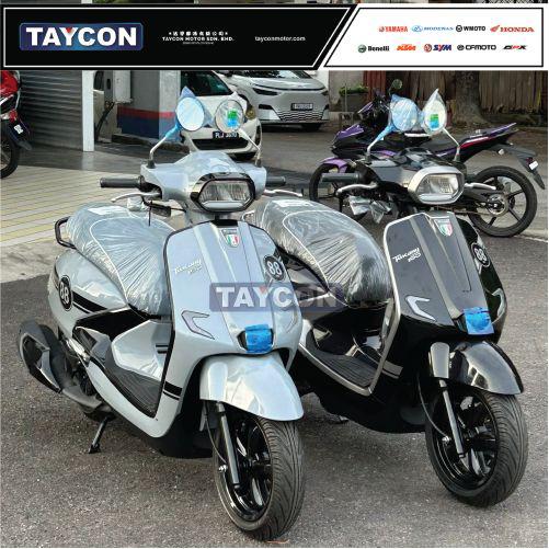 NEW SYM TUSCANY 150 2025 - GREY & BLACK